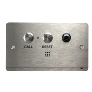 C-Tec (QT602S/SS) Quantec Stainless Steel Call Point - Button Reset with Sounder